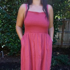 Old Navy, Red, mid length dress